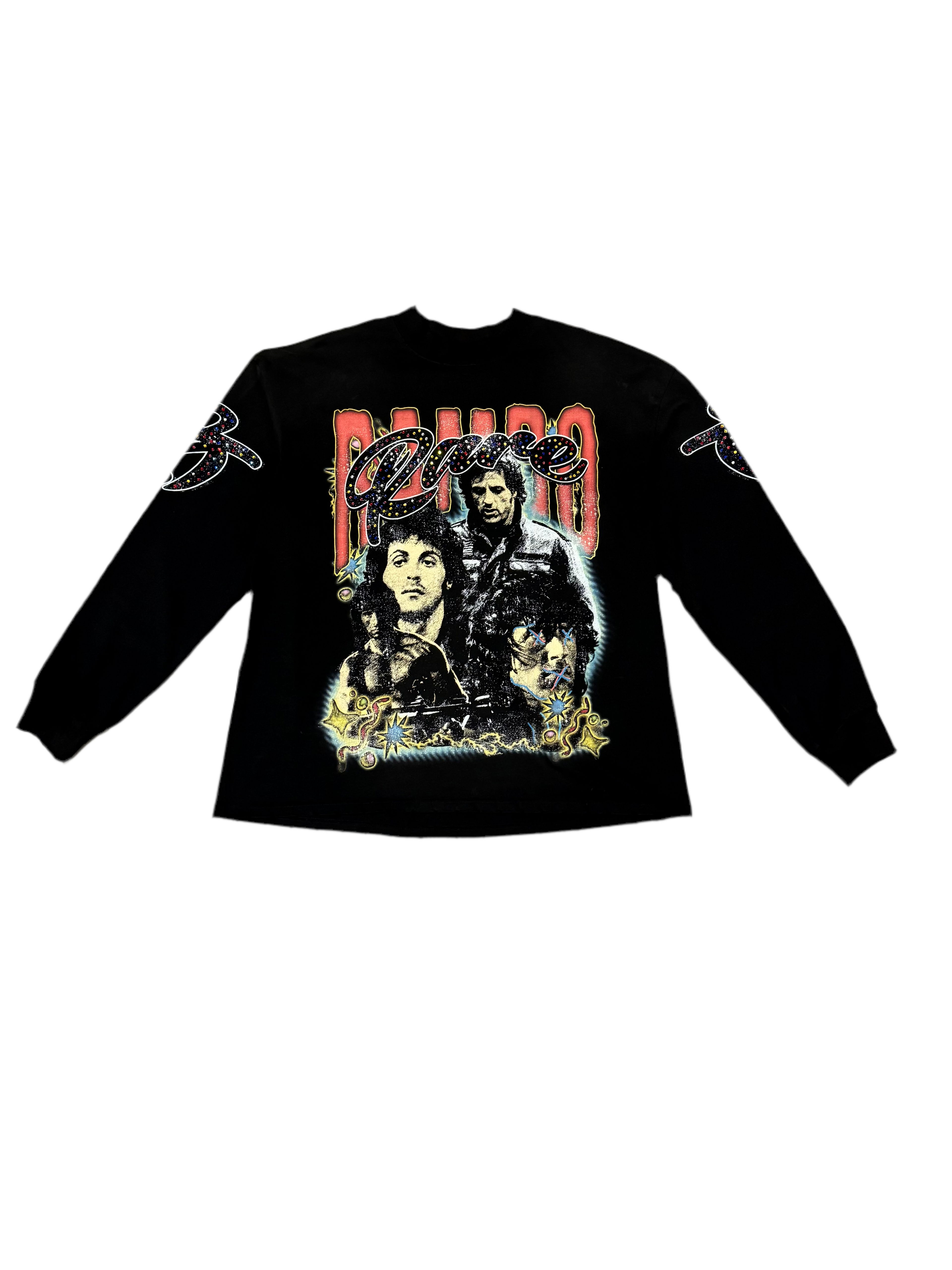 Rambo Black  Long Sleeve