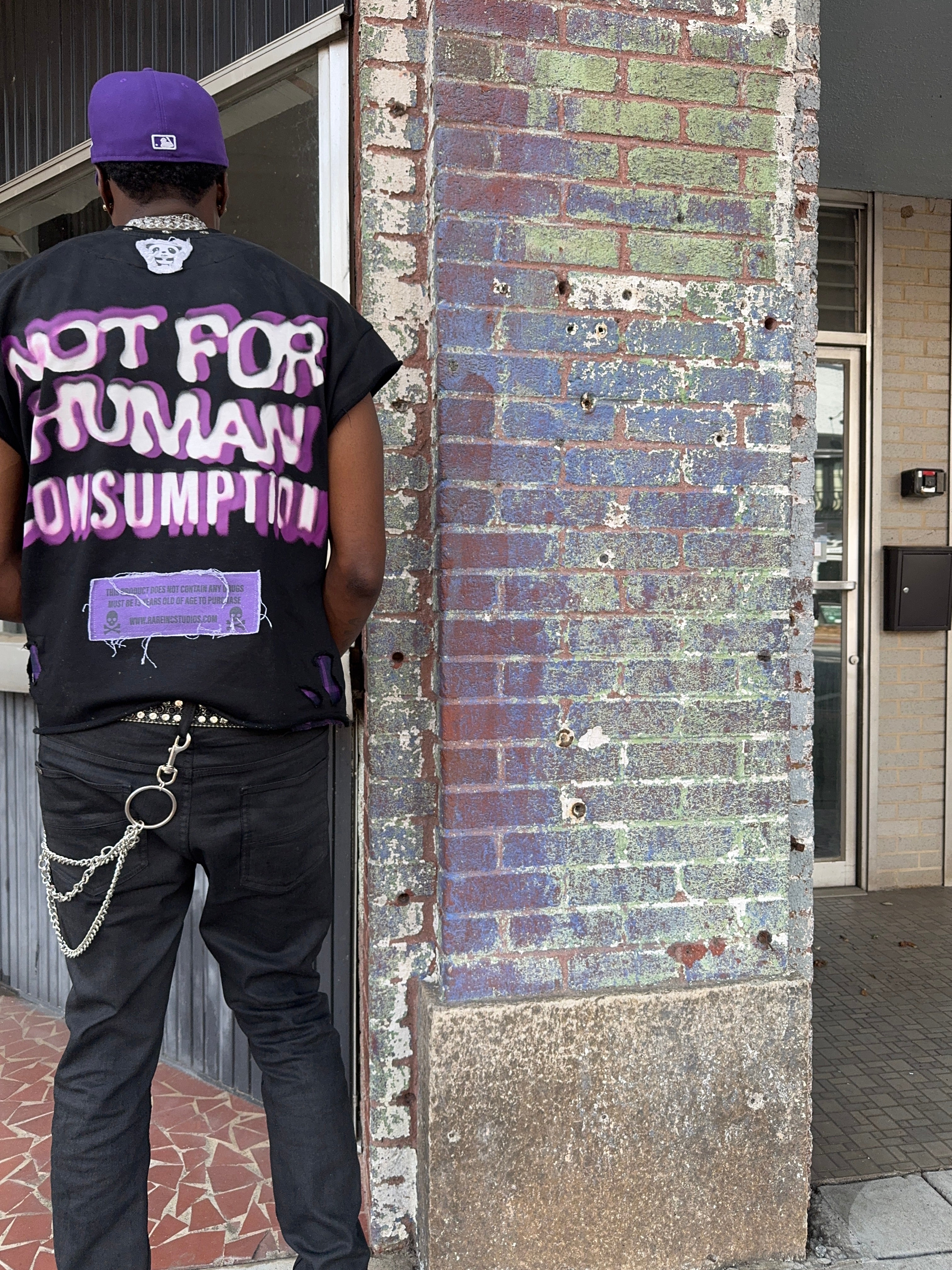 “She Addicted” Cut Off Tee