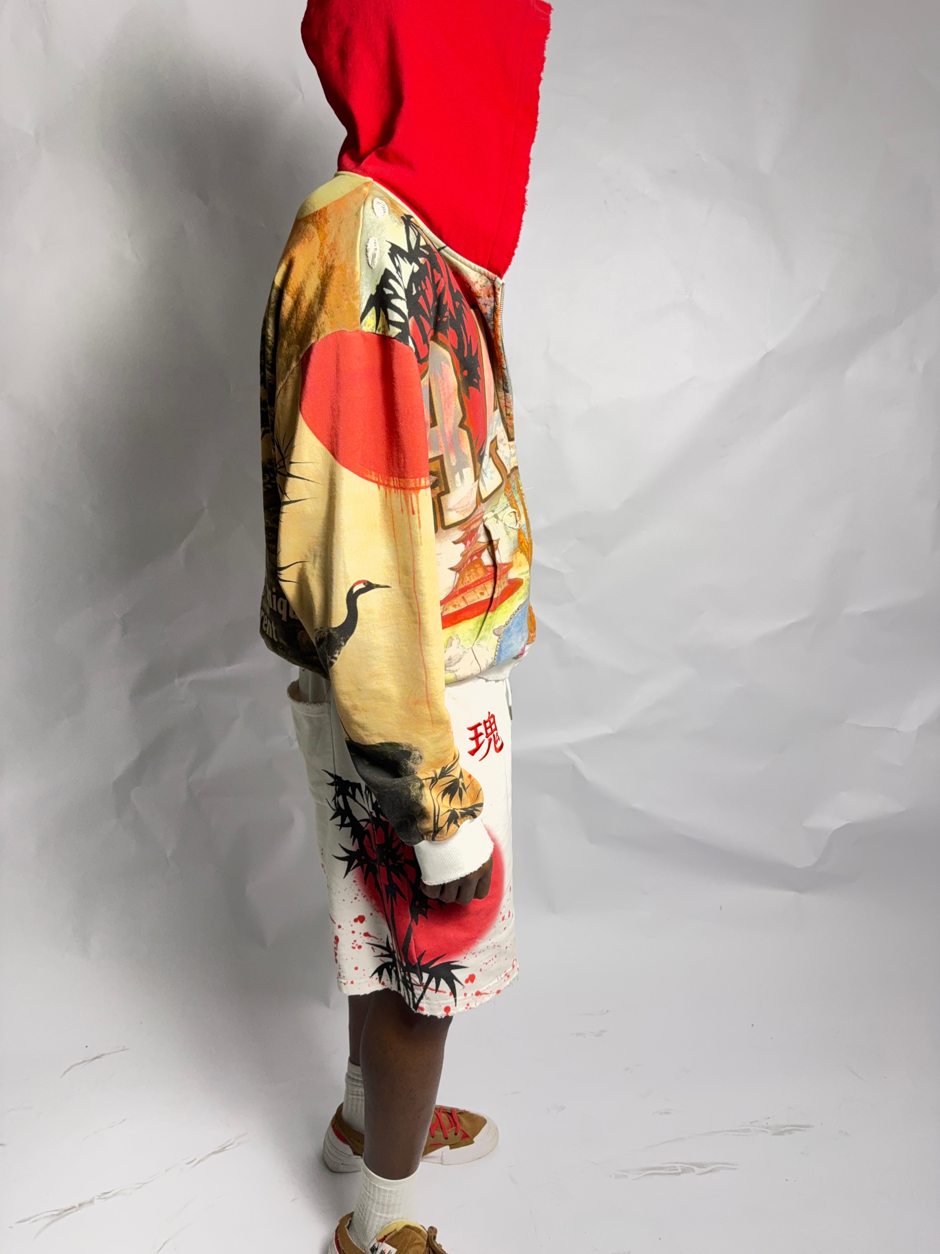 Lost In The Jungle Zip Up