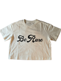 Women crop tee “Be Rare”