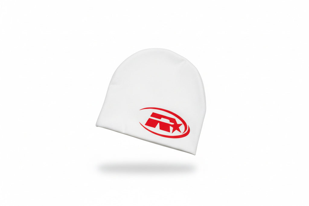 White Sport Beanies