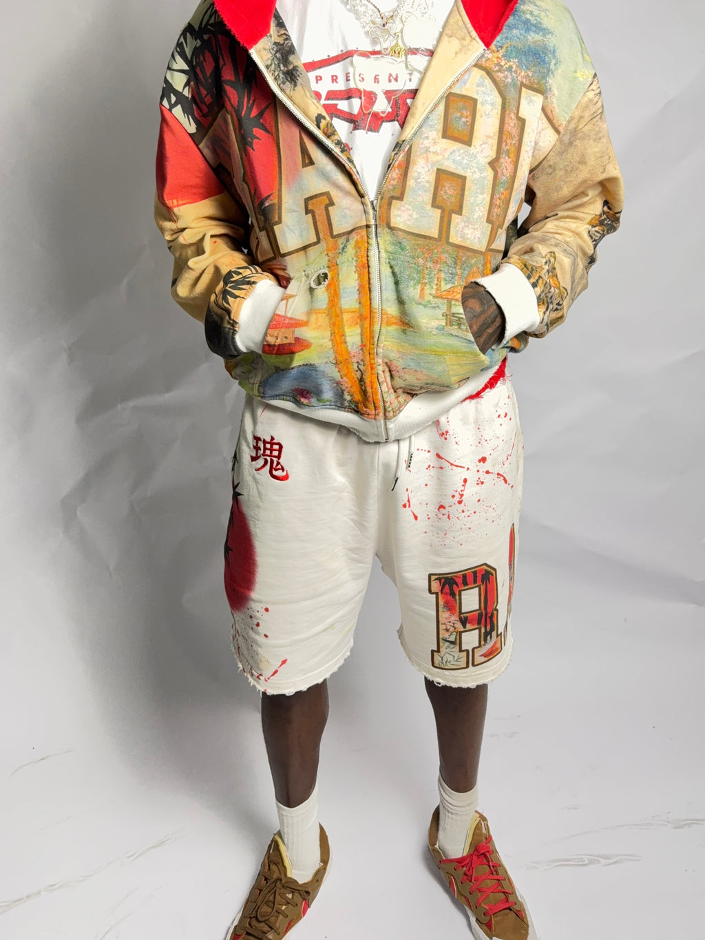 Lost In The Jungle Zip Up