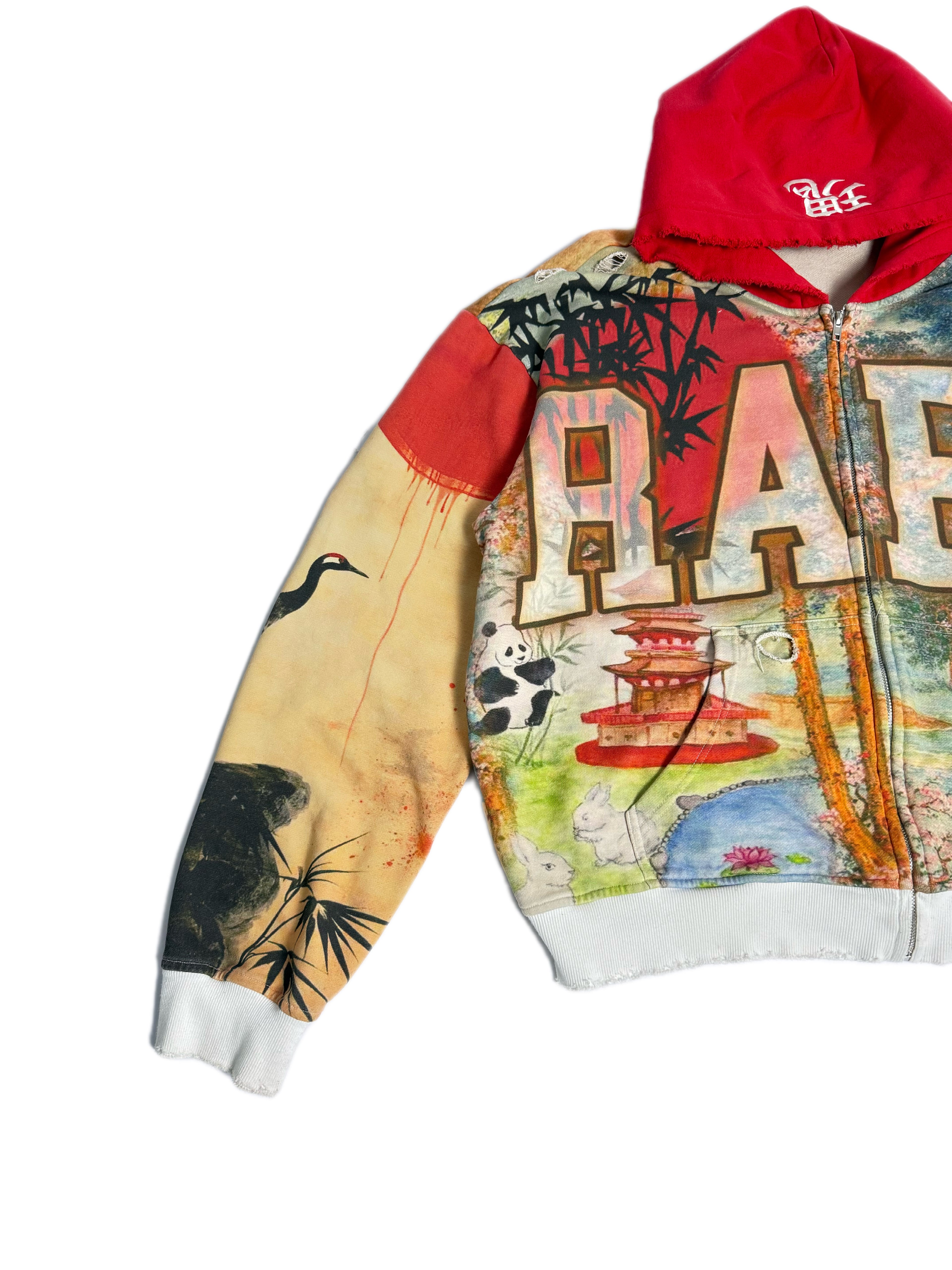 Lost In The Jungle Zip Up