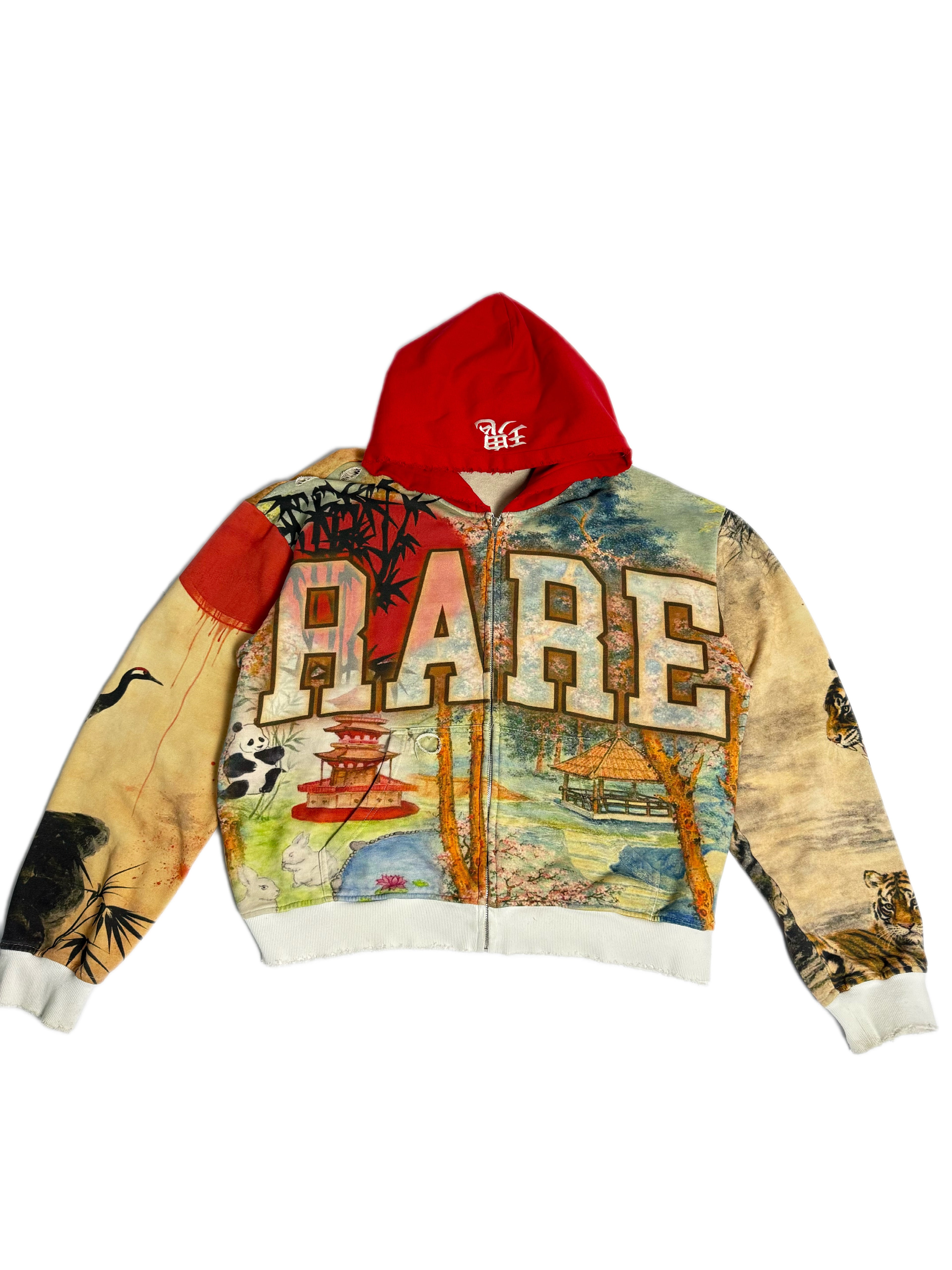 Lost In The Jungle Zip Up