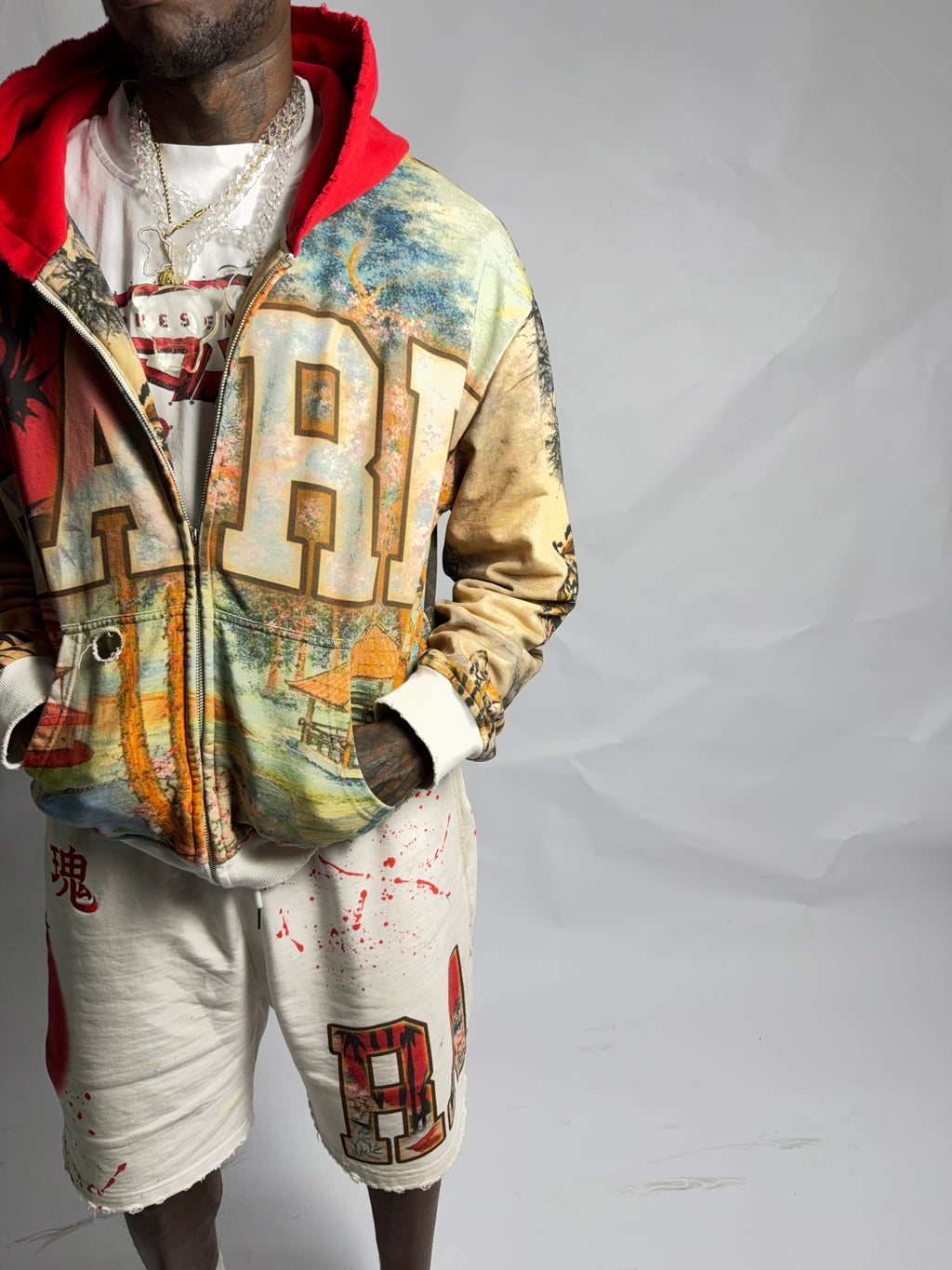 Lost In The Jungle Zip Up