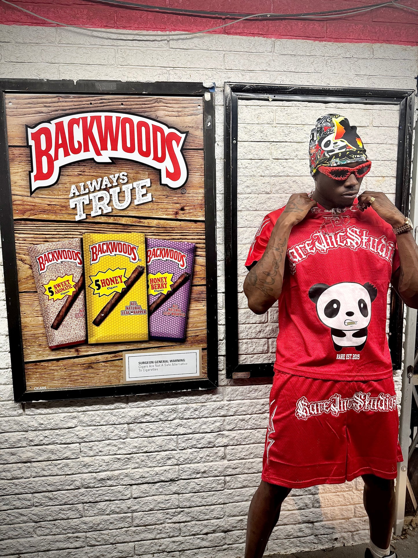 RareincStudios Red Shorts