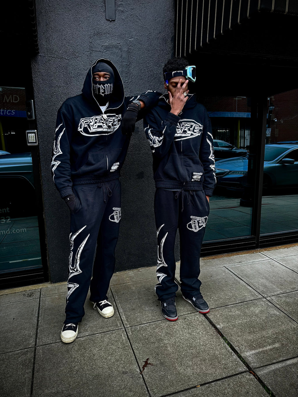 Men Grim Reaper Full Zip Up