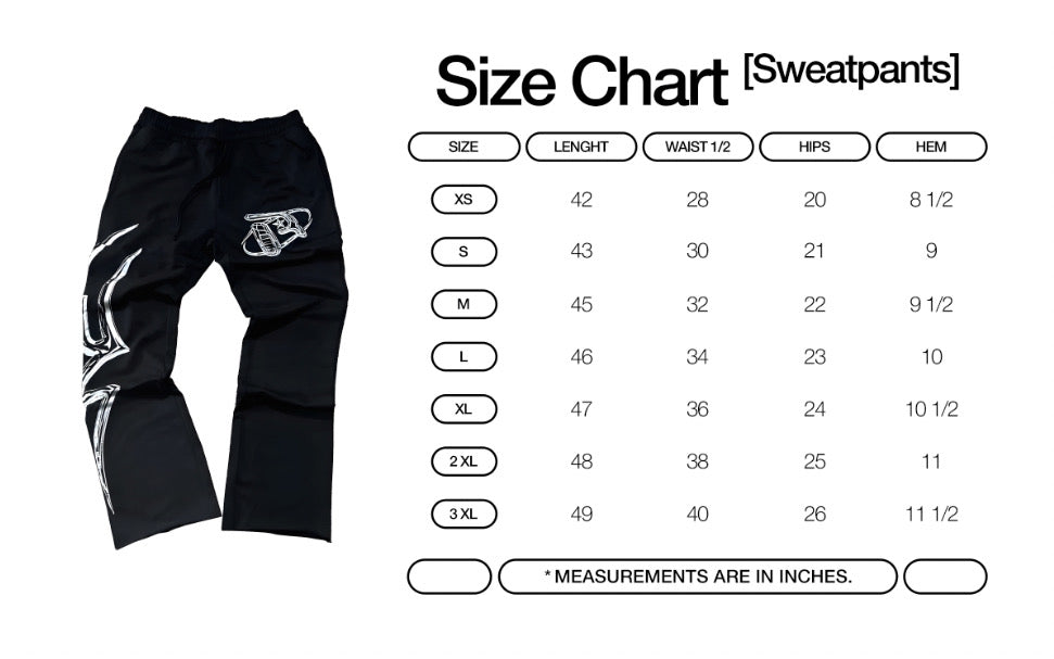 Grim Reaper Sweat Pants unisex